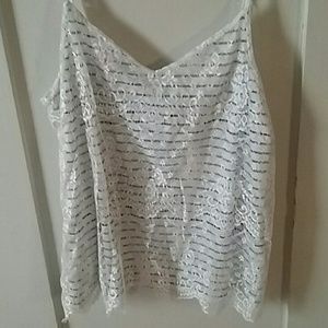 Spaghetti strap tank